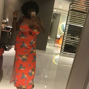 Sexy beach vacation dress